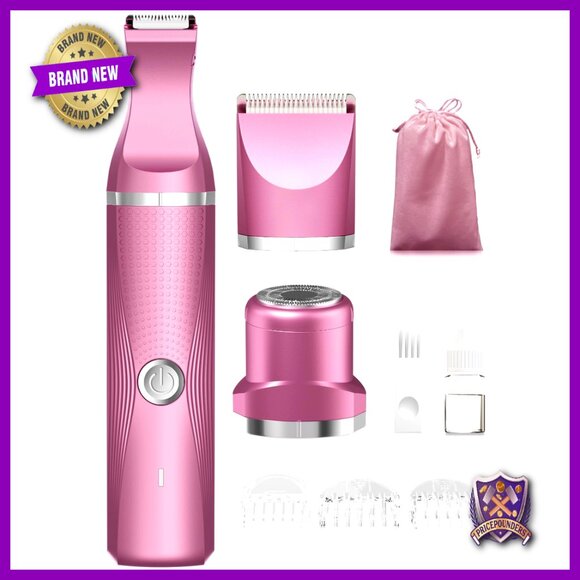 Other - Electric Bikini Trimmer Shaver Waterproof Personal Grooming Kit 3-in-1
